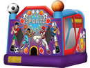 Sports USA Water Slide Combo from Big Sky Party Rentals Sports USA Water Slide Combo from Big Sky Party Rentals