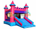 Pink Castle Combo Unit from Big Sky Party Rentals